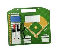 QUXVUIS Tableau d'entraînement pour entraîneurs de Baseball : ce Tableau est doté de Bandes magnétiques et d'un de Score pour des ajustements dynamiques Pendant Les