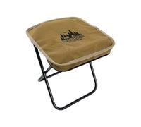 QUXVUIS Tabouret Pliant Multifonctionnel et léger, utilisable comme Repose-Pieds pour Le Camping et la randonnée. Petit Tabouret Pliant Compact, idéal pour Les Adultes, Kaki,
