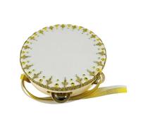 QUXVUIS Tambourin de danse classique, instrument de percussion à main, cadeau idéal pour sublimer vos performances grâce à un savoir-faire exceptionnel et une conception légère en bois. Accessoire