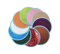 QUXVUIS Tapis sensoriels Portables, Jeux tactiles, conçus pour améliorer la Communication et la réponse Tactile. Panneaux muraux pour Enfants. , Ensemble de 10 pièces