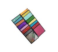 QUXVUIS Tapis sensoriels Portables, Jeux tactiles, conçus pour améliorer la Communication et la réponse Tactile. Panneaux muraux pour Enfants. , Ensemble de 16 pièces