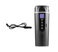 QUXVUIS Tasse chauffante intelligente pour voiture, à température constante et d'une capacité de 500 ml. Idéale pour toutes les occasions. Capacité réelle de 500 ml pour l'eau froide. Temps chauffe :