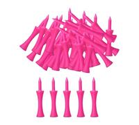 QUXVUIS Tees de Golf Wedge, Tees de Golf légers et réutilisables offrant Une Grande durabilité pour aux Chocs, Couleur vive améliorant la visibilité sur Le Parcours,