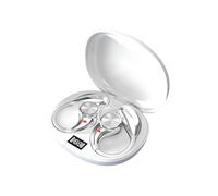 QUXVUIS Traducteur en temps réel avec son HD pour une traduction multilingue, portable et pratique, durée de vie de la batterie extrêmement longue, Blanc