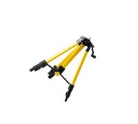 QUXVUIS Trépied télescopique à hauteur réglable avec structure en fer robuste pour une utilisation fiable dans diverses situations. Transport facile et hauteur extensible pour mesurer les distances.