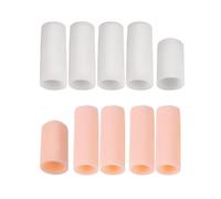 QUXVUIS Tube de pour doigt réutilisable et découpable. Réduit les douleurs causées par les callosités lors des voyages. Longueur : environ 3 cm/1,2 pouce.