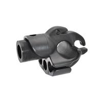 QUXVUIS Tube en Latex Double Trous Chasse sous-Marine tête de museau plongée en apnée Fournitures équipement de pêche Fort Articles Sport