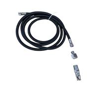 QUXVUIS Tuyau d'aérographe tressé de qualité supérieure avec raccord Facile offrant flexibilité et facilité d'utilisation pour aux Artistes. Accessoire Indispensable pour Tout