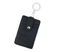 QUXVUIS Unique pour Un accès Pratique pour aux Cartes d'identité, Large Application, Couleurs Unisexes, Porte-Carte d'identité Portable, étui pour Cartes de Bus, Noir