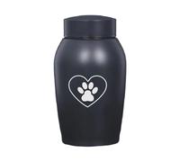 QUXVUIS Urne funéraire commémorative Durable pour Petits Animaux de Compagnie, en Acier Inoxydable, Contenant 200 ML de Cendres. Un Souvenir précieux pour Honorer la mémoire Vos Animaux Compagnie