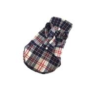 QUXVUIS Vêtements pour Chiens Petits Animaux Fournitures Garder au Chaud Plaid Chiot Gilet élasticité Polyester Multicolore épaissir Chemise pour Animaux de Compagnie, Abricot, S