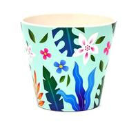 Quy Cup, Tazza Espresso Mug Fiori 90ml, Tempo Libero