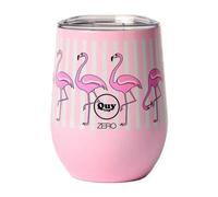 Quy Cup, Thermos Tazza Flamingo Friends 300ml, Tempo Libero Multicolore