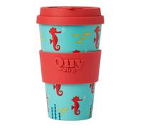 Quy Cup, Thermos Tazza 'travel Mug' Cavalluccio Marino 400ml, Tempo Libero