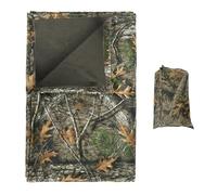 QUYBSGWJ Couverture De Camouflage D'aventure en Plein Air Portable pour Camping Épais Imperméable Et Coupe-Vent Lavable,Jungle,100 * 150cm