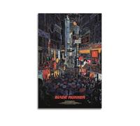 QUYEBRHFY Poster Blade Runner - Décoration murale vintage - Poster de film - Décoration de chambre - Style cool - 50 x 75 cm - Sans cadre