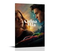QUYEBRHFY Poster Culpa Mia (my Fault) - Décoration murale vintage - Affiche de film - Décoration de chambre - 30 x 45 cm - Style cadre