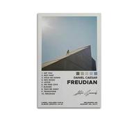 QUYEBRHFY Poster Daniel Caesar - Décoration murale vintage - Poster de film - Décoration de chambre - 30 x 45 cm - Style sans cadre