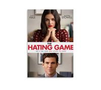 QUYEBRHFY Poster The Hating Game - Décoration murale vintage - Poster de film - Décoration de chambre - 30 x 45 cm - Sans cadre
