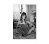 QUYHGAG Poster sur toile Paris Fashion in 1968 pour décoration de chambre à coucher, bureau, chambre, cadeau 60 x 90 cm