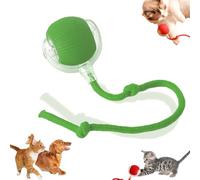 QuyiFa 2024 Nouvelle Balle Interactive pour Chien à roulement, Jouets interactifs pour Chat à Balle pour Chien à roulement Automatique, Jouet à Balle roulante Automatique Intelligente à 360 °. (Vert)