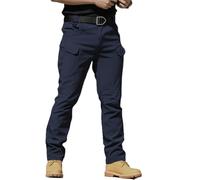 QuyiFa Flexcamo - Pantalon Tactique imperméable pour Hommes, Pantalon Tactique Flexcamo, Pantalon flexcamo, Pantalon Flex Camo. (A Blue,TG)