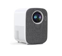 QUYNAGER QUYNAGER Mini projecteur 6000 Lumens 1080P Android 9 LED vidéoprojecteur 4K 5G Smart Home cinéma Airplay Bluetooth (D comme indiqué)