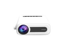QUYNAGER QUYNAGER Mini projecteur vidéo 1080P Home Cinéma Portable 300ANSI Pris en Charge 4K 5G pour Smartphone vidéo LED (D comme indiqué)