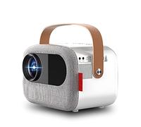 QUYNAGER QUYNAGER projecteur LCD 1080P 4500 Lumens Compatible sans écran TV Mini dortoir étudiant Home cinéma Projection Murale Chambre