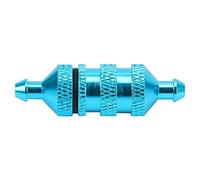 Quystetes 1/8 1/10 RC Model Car Spare Parts Filter Nitro pour 02156 94122 94188, bleu