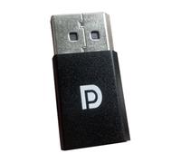 Quystetes 1 adaptateur d'affichage virtuel DP 4K Displayport Dummy Plug EDID Headless Ghost Emulator Graphics Video Card Cheater