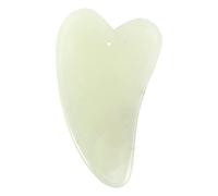 Quystetes 1 Pcs Gua Sha Massage Médecine Chinoise Naturel Jade Planche Grattage Outil