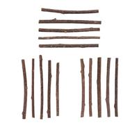 Quystetes 15 PièCes SéRies Naturel Silvervine BâTons pour Cataire BâTons Matatabi BâTons à MâCher Dents Molaire à MâCher pour Chat Dents de Nettoyage