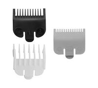 Quystetes 3 Pièces de Tondeuse à Cheveux Universelle Limite Peigne Limite Peigne Outils de Coupe de Cheveux Tondeuse Électrique Étrier 1.5Mm / 3Mm / 4.5Mm