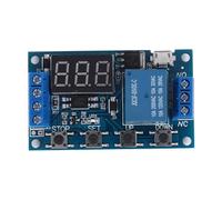 Quystetes -521 Minuterie numérique temporisée 1 voie Relais déclencheur cycle minuterie commutateur circuit imprimé module de contrôle de synchronisation