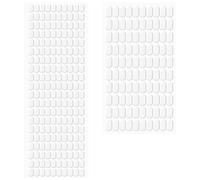 Quystetes 800Pcs de Pâte Adhésive Adhésive à Double Face pour Mur Colle Adhésive pour les Murs Pâte Adhésive pour les Tremblements de Terre Musée Pâte Transparente