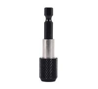 Quystetes Adaptateur de mandrin de perceuse à percussion 6,35 mm à tige hexagonale à dégagement