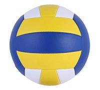 Quystetes Ballon de volleyball souple en cuir PU pour entraînement de volleyball pour adultes et enfants, balles de de plage pour sports d'intérieur et d'extérieur