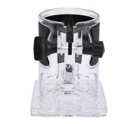 Quystetes Base de machine de débroussailleuse pour le travail du bois - Base de machine à découper électrique - Accessoires pour défonceuse plongeante