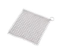 Quystetes Brosse de nettoyage en acier inoxydable avec grillage métallique pour la cuisine, le gril, le gril, la brosse en fonte B