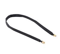 Quystetes Câble d'extension hélium Hotspot Miner Antenne LoRa RP-SMA mâle vers RP-SMA femelle à fenêtre plate par câble coaxial 25 cm