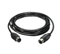 Quystetes Câble d'extension MIDI 5 broches mâle vers mâle de haute qualité pour piano électrique guitare instrument 1 m