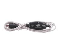 Quystetes Câble MIDI vers USB Convertisseur Connecteur PC vers Synthétiseur Musique Clavier Adaptateur pour Home Music Studio