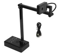 Quystetes Caméra de document USB 4K 16 MP Webcam Visualiseur d'image Inverser Pliable pour démo en direct Conférence Web