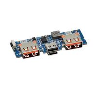 Quystetes Chargeur de batterie Micro-USB/Type-C 5 V 2,4 A double USB 18650 Boost - Pièces de rechange pour téléphone