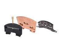 Quystetes Chevalet de violon 4/4 pour changement de corde, outils de chevalet de violon, accessoires pour violon, foncé