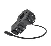 Quystetes Commutateur Trois-en-Un pour Vélo Électrique, Scooter, Phare, Interrupteur de Direction, Clignotant, Bouton de Commande, Interrupteur Autobloquant