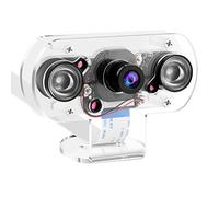 Quystetes Convient pour CaméRa 4B avec Support et Câble Module de CaméRa IR 5MP OV5647 Webcam Basculant Automatiquement Entre Les Jours