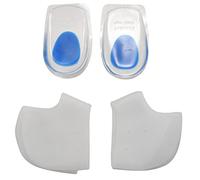 Quystetes Coupes,Fasciite Plantaire Inserts Pads,Talonnette Gel,ProtèGe-Talons Silicone, IdéAl pour Fasciite Plantaire,Tendinite D'Achille et Sore,pour les Femmes et les
