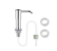 Quystetes Distributeur de savon tube d'extension kit ménage cuisine évier distributeur de savon liquide salle de bain lotion détergent main B